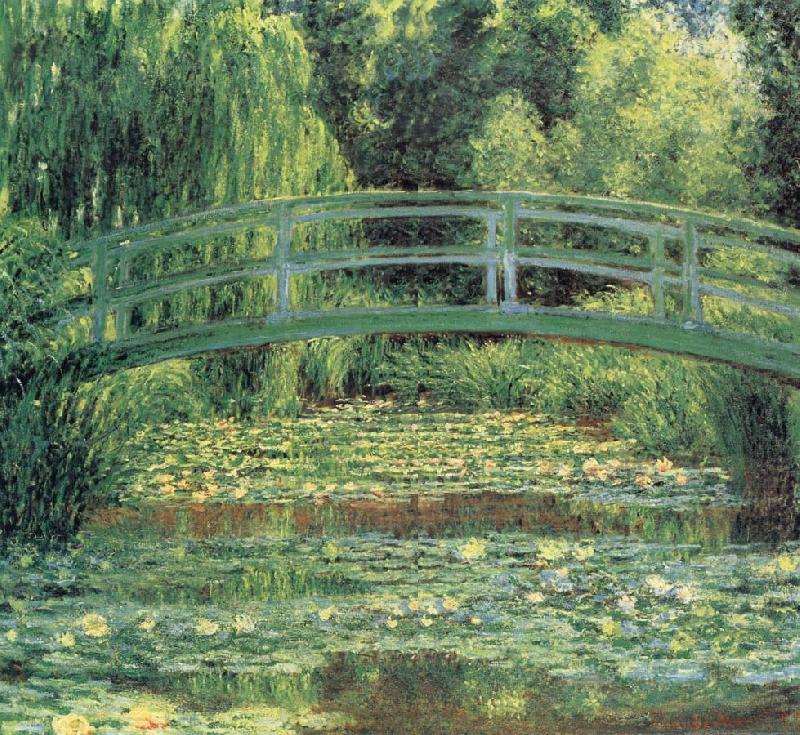 Claude Monet Le Pont japonais et L-Etang des Nympheas,Giverny china oil painting image